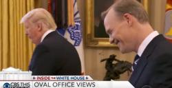 "That's Enough" - Angry Trump Kicks CBS Reporter Out Of Oval Office