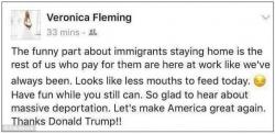 Florida Teacher "Reassigned" After Facebook Post Praising Trump On Immigration