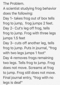 Liberal Logic - We are the Frog Liberal Logic - We are the Frog