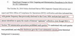 FISA Court Finds "Serious Fourth Amendment Issue" In Obama's "Widespread" Illegal Searches Of American Citizens FISA Court Finds "Serious Fourth Amendment Issue" In Obama's "Widespread" Illegal Searches Of American Citizens