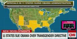 "We Will Fight This All The Way To The Supreme Court" - 11 States Sue Obama Over Transgender Bathrooms
