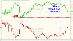 Famed Short Seller Muddy Waters Says It's Just A "Dead Cat Bounce" Famed Short Seller Muddy Waters Says It's Just A "Dead Cat Bounce"