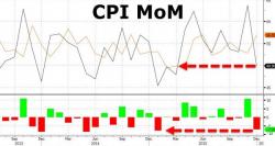 More Bad News For The Fed: CPI Drops In December Despite Rising Shelter Prices