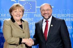 Angela Merkel Faces Challenge For Chancellorship Angela Merkel Faces Challenge For Chancellorship