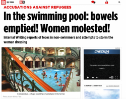 "Bowels Emptied! Women Molested!" German Media Reveals "Monstrous" CCTV Footage Of Refugee Pool Mayham "Bowels Emptied! Women Molested!" German Media Reveals "Monstrous" CCTV Footage Of Refugee Pool Mayham