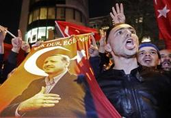 Angry Turks Protest Near Rotterdam Consulate As Dutch Embassy In Turkey Closed Off