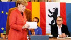 With German Polls Closing, Merkel Looks To Historic 4th Term In Office; Far-Right AfD Set To Enter Bundestag