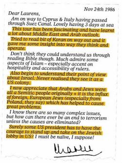 Outrage Follows "Jaw-Droppingly Shocking" 1986 Prince Charles Letter Blaming Mid-East Problems On "Foreign Jews"