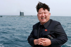 Saturday Humor: Kim Jong-Un Watches North Korean Submarine Launch Missile