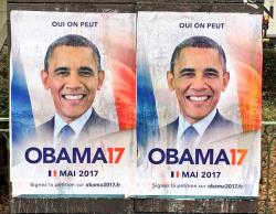 French Voters Call On Obama To Run For President To "Give French People Hope"