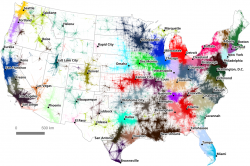 Commuters & Computers: Mapping America's Megaregions