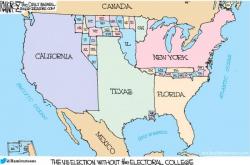 The 'United' States Of America (Without The Electoral College) The 'United' States Of America (Without The Electoral College)