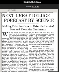 Reminder: Experts Have Been Warning Us About Global Warming Since the 1930s
