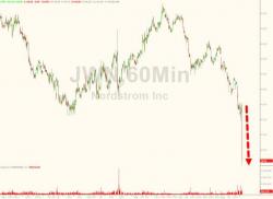 Nordstrom Plummets After Reporting Terrible Earnings, Slashing Guidance Nordstrom Plummets After Reporting Terrible Earnings, Slashing Guidance