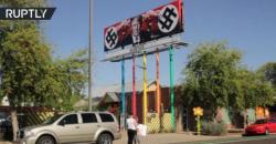 Anti-Trump Nazi-Billboard Artist Reports Death Threats
