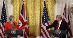 Trump, May Press Conference Key Highlights