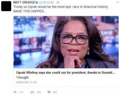 Yes She May: Oprah Hints At Presidential Run