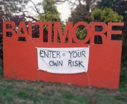 Entire Baltimore Neighborhood Under Lockdown: "Police Declared Martial Law"