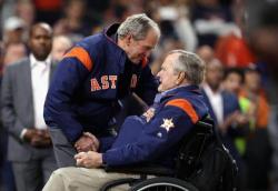 Both Bush Presidents Lash Out At Trump, GHW Confirms He Voted For Hillary