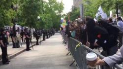 Police Brace For Clashes With Leftist Groups As "March Against Sharia" Begins 