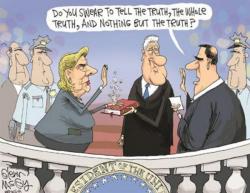 Artist's Impression Of Hillary's Inauguration Artist's Impression Of Hillary's Inauguration