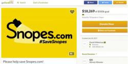 Snopes.com Implodes, Resorts To GoFundMe