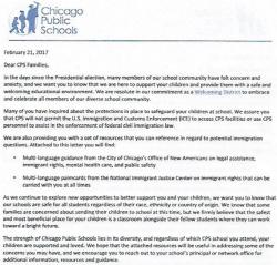 Chicago Public School Officials Promise To Obstruct The Enforcement Of Trump's Immigration Law
