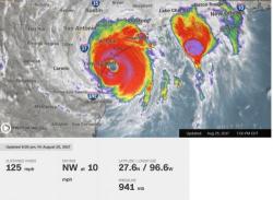 Harvey Strengthens To Category 4 Hurricane Hours Before Landfall