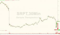 Sarepta Plunges 50% After FDA Rejects Key Drug