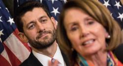 Paul Ryan Draws Strength From Pelosi, Finally Condemns Antifa As "Left-Wing Thugs"