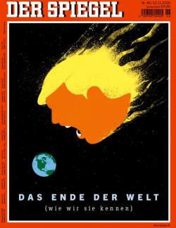 Now On The Cover Of Spiegel: Trump Beheading The Statue Of Liberty