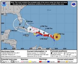 "Monster" Irma Is Now The Strongest Atlantic Hurricane On Record As Florida Preps For "Catastrophe"