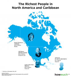 Mapping The Richest People In The World Mapping The Richest People In The World