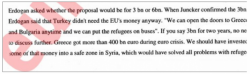 "We Can Put Refugees On Buses": Leaked Memo Shows Erdogan Blackmailed Europe For Billions