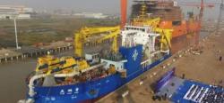 China Unveils "Magic" Island-Building Ship On Eve Of Trump Arrival China Unveils "Magic" Island-Building Ship On Eve Of Trump Arrival