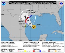 Harvey Expected To Make Landfall As Category 3 Hurricane: All The Latest Updates