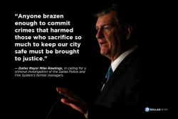 Criminal Witch Hunt In Dallas Pension Fiasco Criminal Witch Hunt In Dallas Pension Fiasco