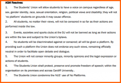 University Stuns World: Pledges To Support Free Speech, "Censorship Is Not The Answer" University Stuns World: Pledges To Support Free Speech, "Censorship Is Not The Answer"