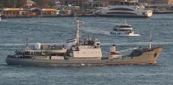 Russian Warship Sinks After Collision Off Istanbul Coast, 78 Soliders Rescued