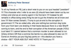 Trump's Longtime Butler Says Obama Should Have Been "Shot As An Enemy Agent"