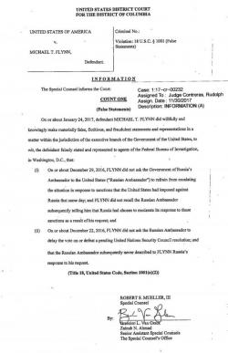 Michael Flynn Charged With Lying To FBI, Set To Plead Guilty Michael Flynn Charged With Lying To FBI, Set To Plead Guilty