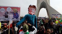 "Death To America": Hundreds Of Thousands Of Iranians Rally To Protest Trump, Celebrate Islamic Revolution