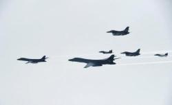 Two B-1B Bombers Hold Live-Fire Drills Over Korean Peninsula, Show Off US "Attack Capabilities"