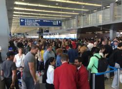 Shocking Images Of Record Long Lines At US Airports 