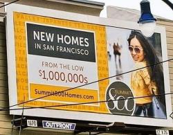 As Seen On One Billboard: The San Francisco Housing Bubble