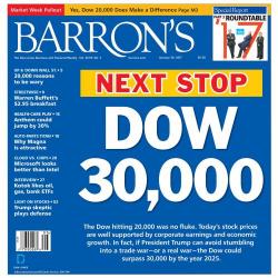 Barron's: Next Stop Dow 30,000... On One Condition Barron's: Next Stop Dow 30,000... On One Condition