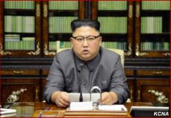 Kim Jong Un Vows To Tame "Mentally Deranged Dotard" Trump "With Fire"