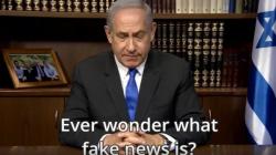 Israeli PM Netanyahu Slams CNN, NYT: "Ever Wonder What Fake News Is?"