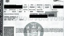 Trump's Old Ferrari F430 Sells Auctioned Off For $270,000 Trump's Old Ferrari F430 Sells Auctioned Off For $270,000