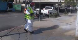 San Diego Begins Bleaching Streets To Contain Outbreak Of Hepatitis A